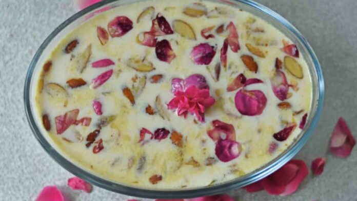 Malai Gulab Kheer