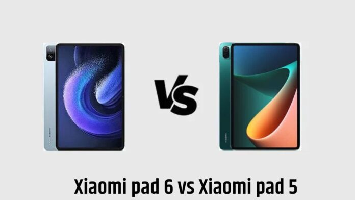 Xiaomi pad 6 vs Xiaomi pad 5