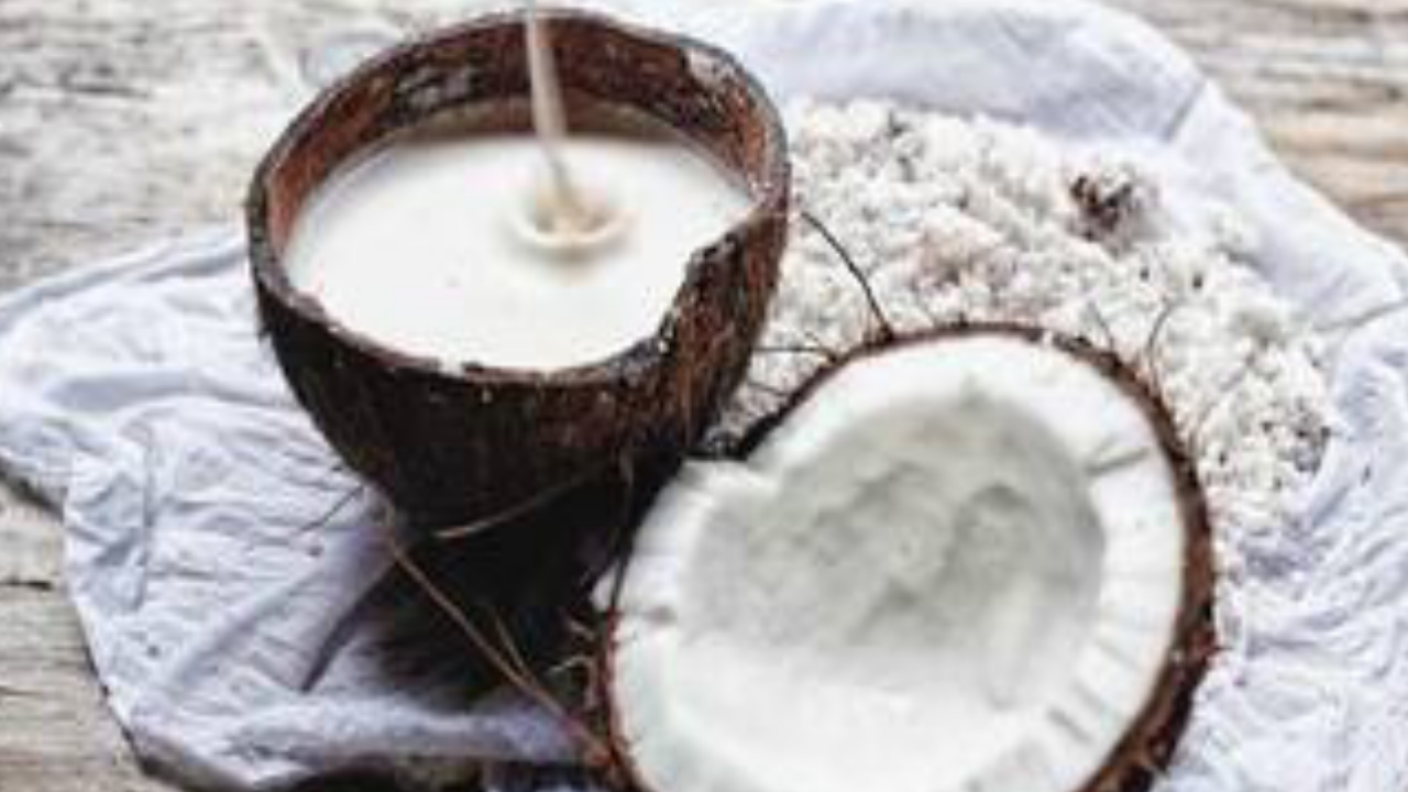 Coconut cream smoothie