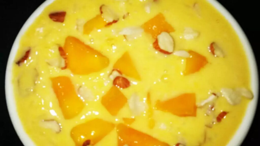 Mango kheer recipe 