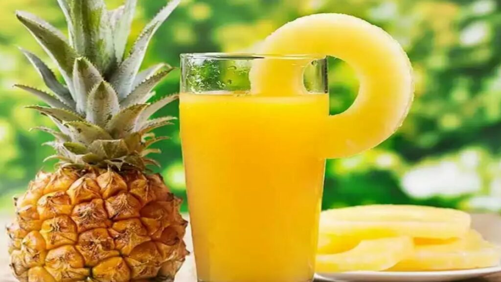 Pineapple juice benefits 