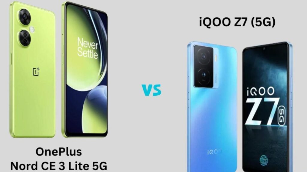 IQoo Neo 7 pro 5G Vs Oneplus Nord CE 3 Lite