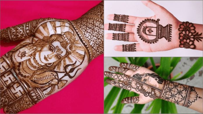 Shivratri Mehndi Designs