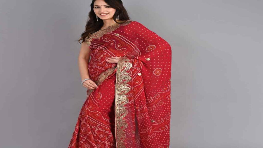 Saree Designs For Teej 