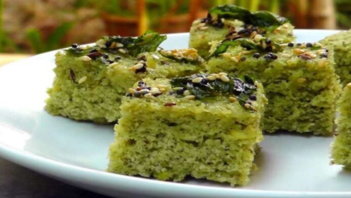 Sprouts Dhokla Recipe