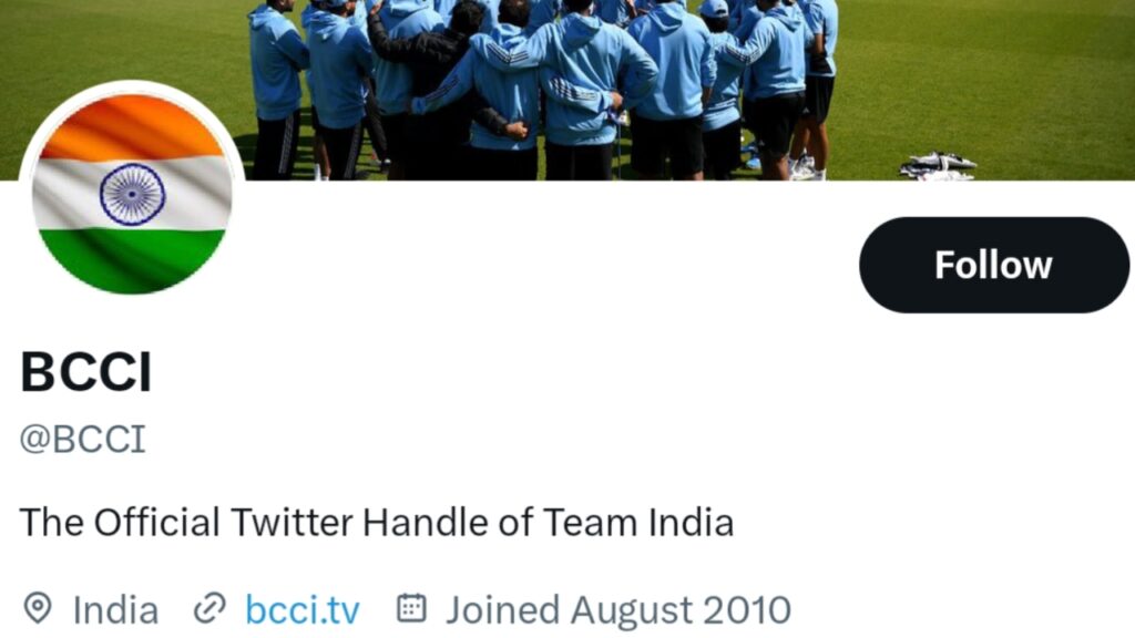 BCCI Blue Tick