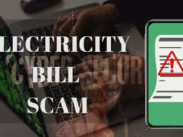 Electricity bill scam
