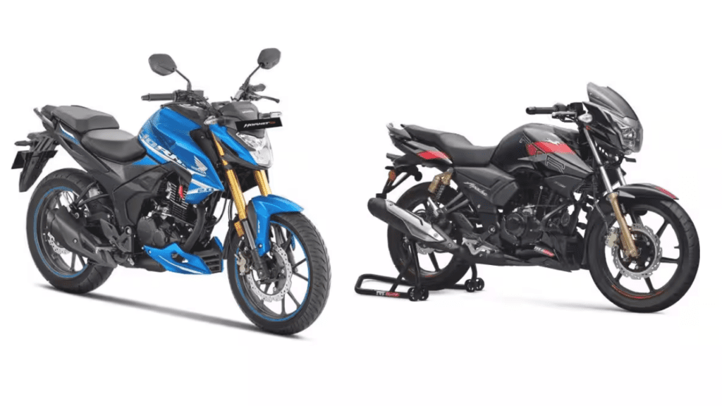 Honda Hornet Vs TVS Apache RTR 180