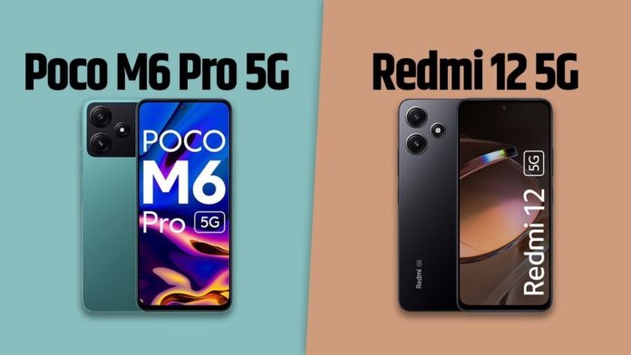 POCO M6 Pro 5G vs Redmi 12 5G