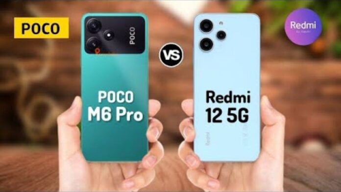 Redmi 12 5G VS Poco M6 Pro 5G