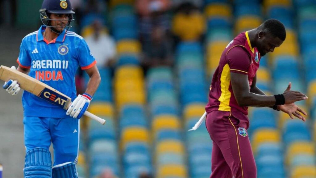 Team India and West Indies