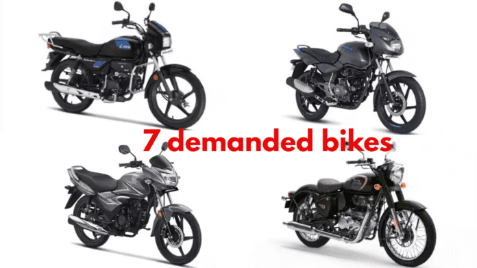 7 demanded bikes in india