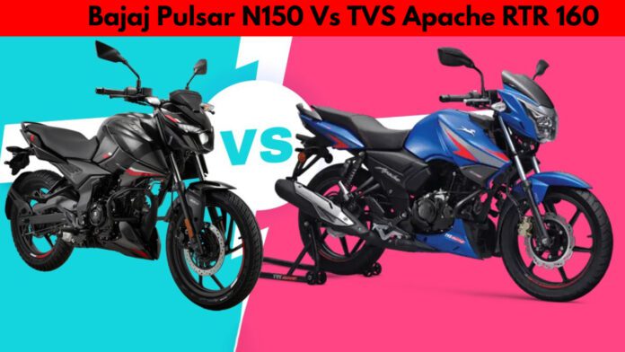 Bajaj Pulsar N150 Vs TVS Apache RTR 160