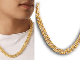 Chain designs for male
