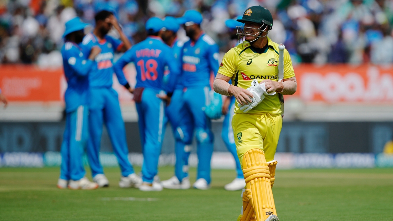 IND vs AUS, 3rd ODI, David Warner