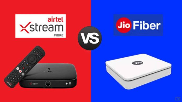 Jio Fiber Vs Airtel Fiber