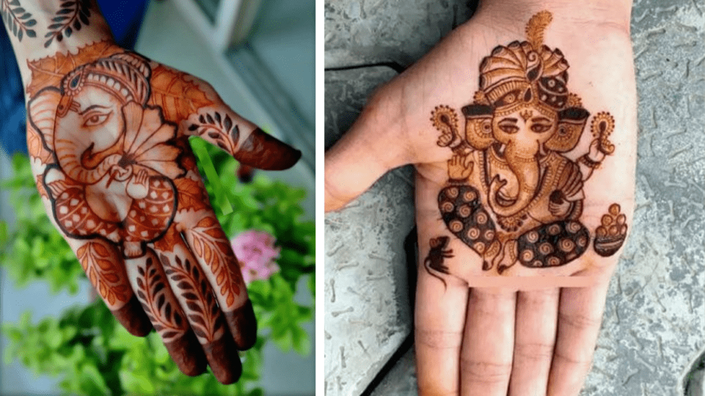 Navratri Mehndi Design