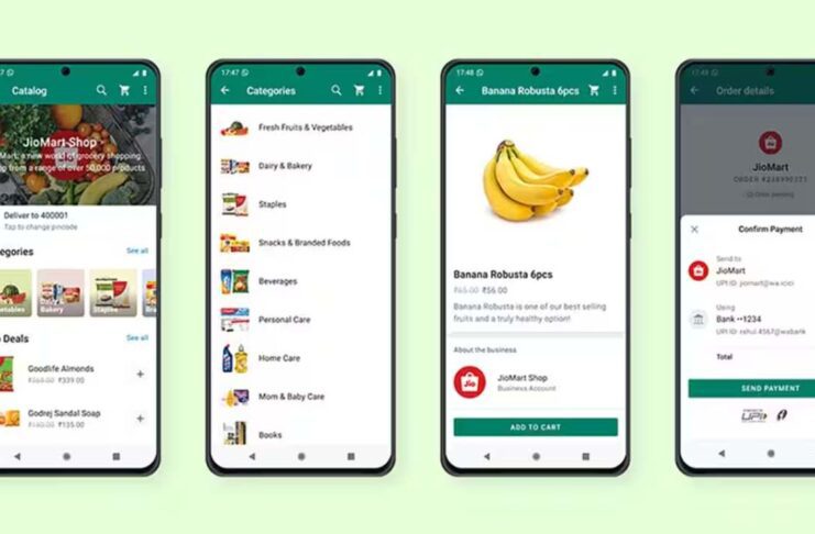 Whatsapp shopping