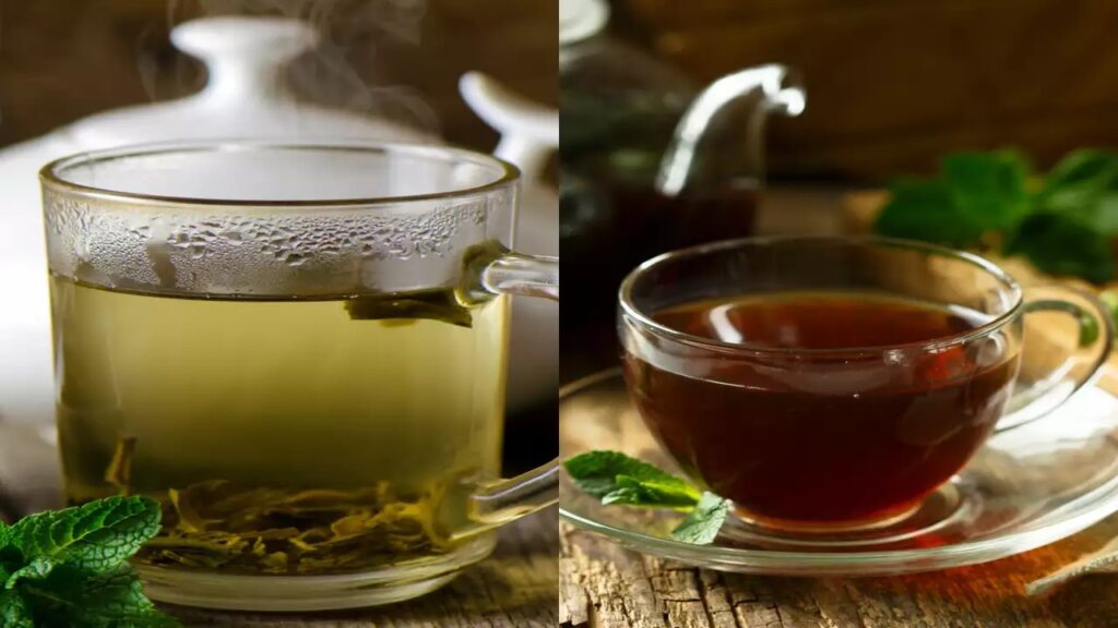 Black Tea and Green Tea 