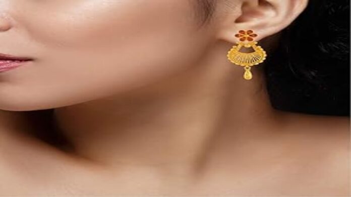 Gold Earrings Design