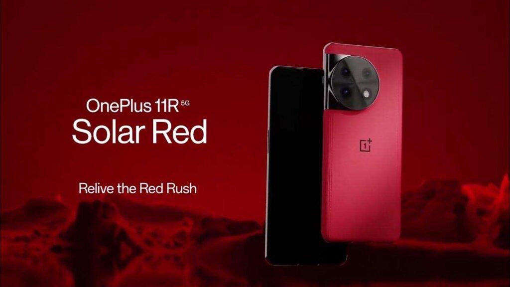 OnePlus 11R Solar Red Edition