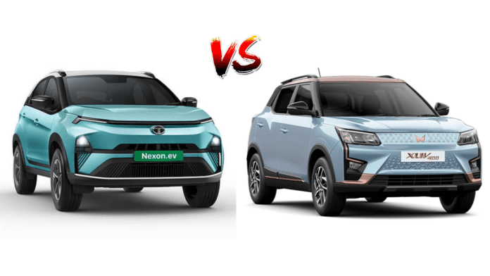 Tata Nexon EV Facelift Vs Mahindra XUV 400