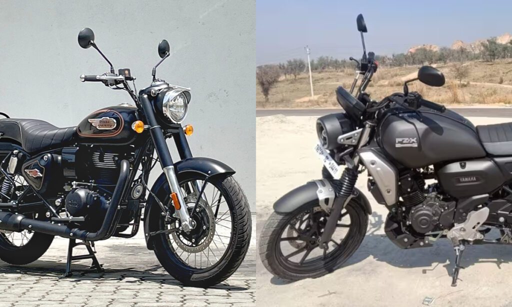 Royal Enfield Bullet 350 VS Yamaha FZ-X