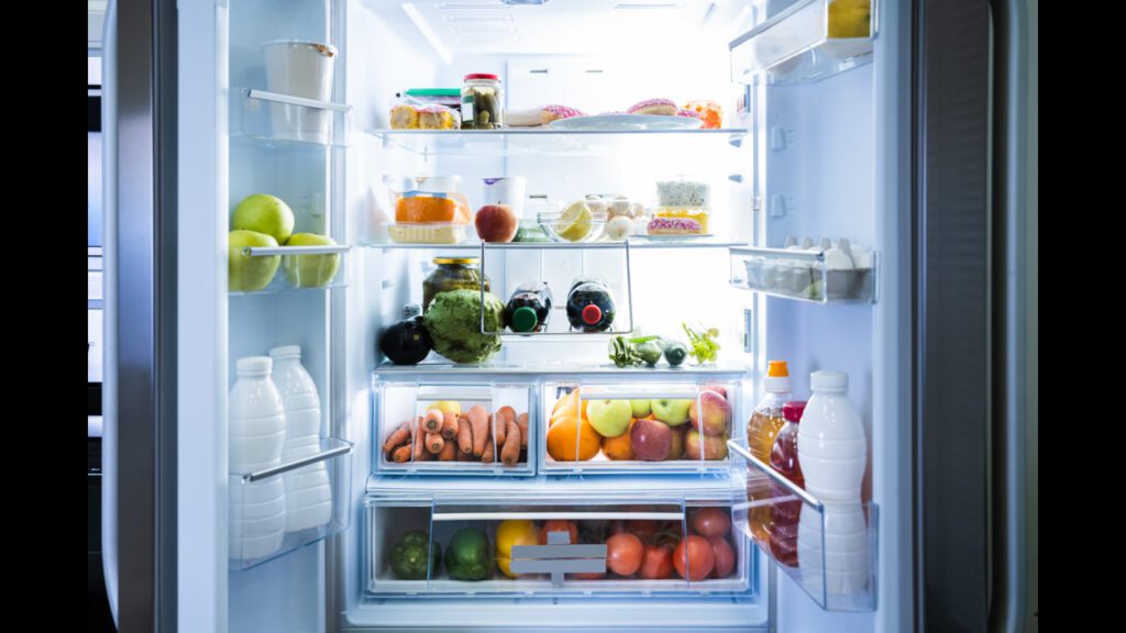 Vegetables in Refrigerator