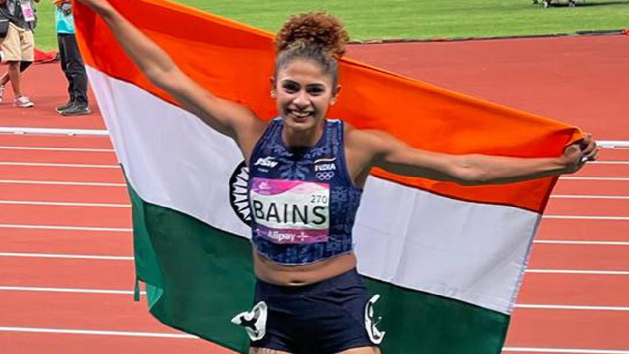 Asian Games , Harmilan Bains