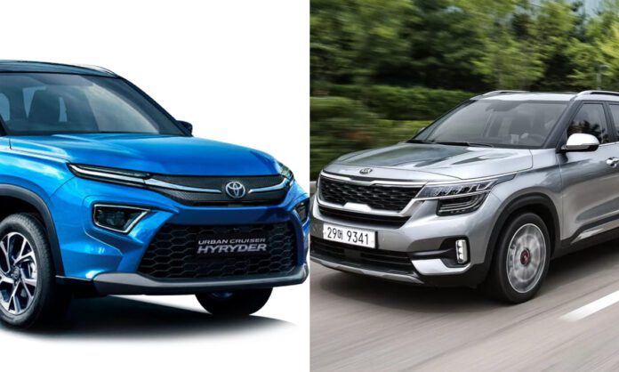 Toyota Hyryder VS Kia Seltos