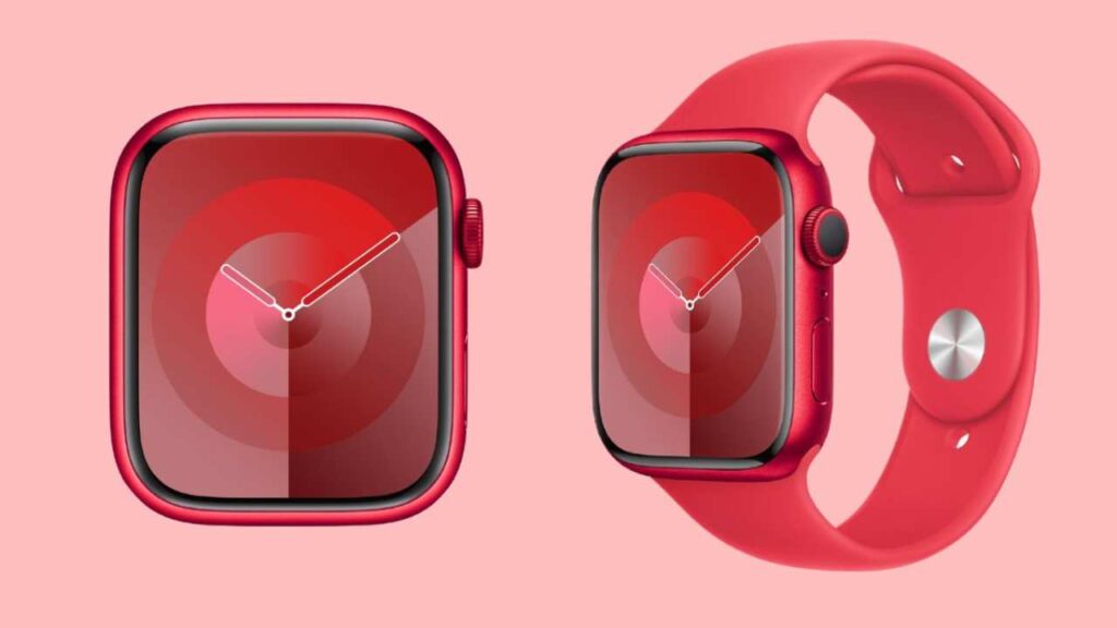 Apple watch series 9 red